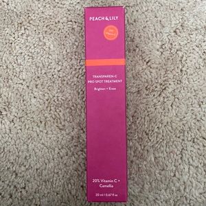Peach and lily Transparen-C spot treatment